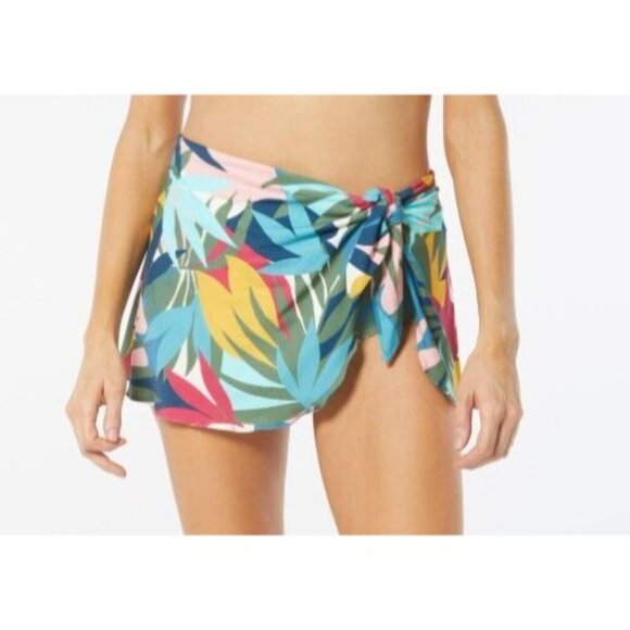 Coco Reef Contours Bikini Swim Skirt Bottom Halo Sarong Swimwear Separate Small - Picture 3 of 6